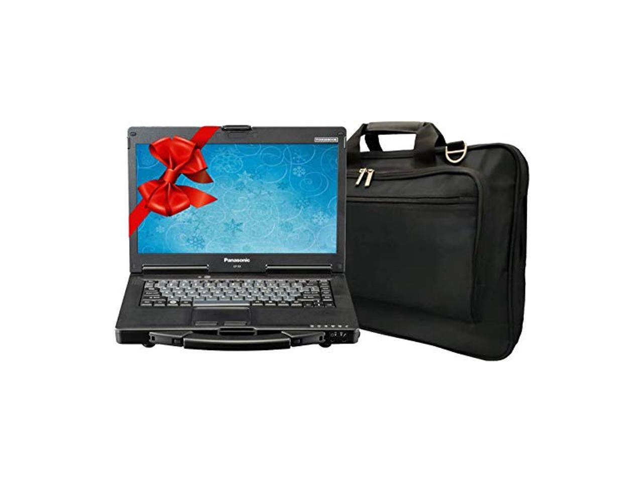 Panasonic Toughbook CF-53 Laptop PC, Intel i5-2520M 2.5GHz, 16GB RAM, 1TB SSD, Windows 10, Touchscreen, Laptop Bag (Renewed)